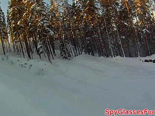 Amateur Teen with Small Tits Gets Cum on Pussy in POV