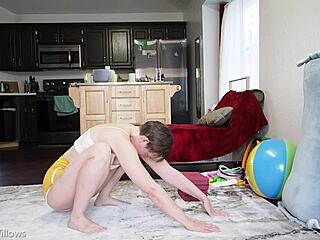 yoga workout 1 with milf instructions