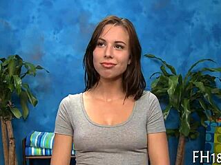18-year-old cutie takes it hard in this steamy clip