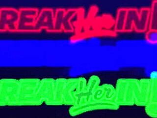 Chanel Skye guzzles cum like a demon!