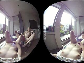 Yanks girls Marina and Charlotte masturbate with toys