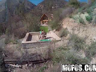 Ever spied on a wild outdoor public fuck?