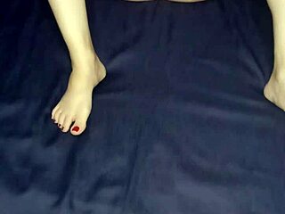 Massage of my little horn and delicious handjob