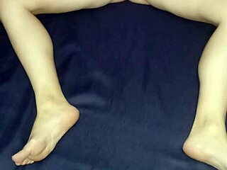 Massage of my little horn and delicious handjob