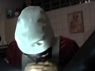 Rubbernurse Agnes, give me that intense clinic blowjob now!