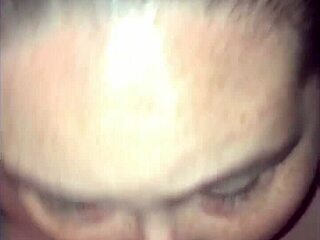 Watch Her Deepthroat That Monster Cock in the Basement!