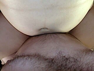 Rough Fucking Leaves Hotwife with Huge Belly Creampied by Cuckold Hubby