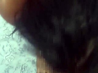 Latina Sucks Muscular Boy's Big Cock with Passion