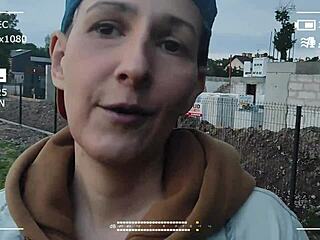 Watch this amateur couple's POV facial and homemade blowjob session.