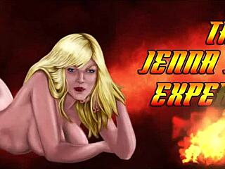 jenna jaymes feels intense pleasure deepthroating in hotel room