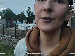 Watch this amateur couple's POV facial and homemade blowjob session.