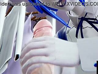 Artificial Intelligence Maid Demi Serves Big Cock in 3D Oral Action