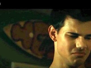 what's taylor lautner hiding in this shocking gay casting clip?