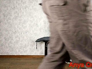 i gave a blowjob to the photographer for the photoshoot, anya queen, it was so sexy in my pantyhose and nylon, homemade style