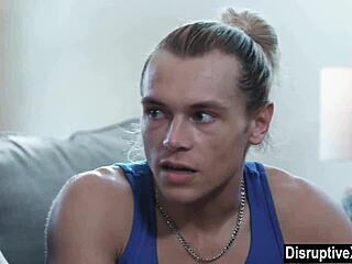 Grieving Hunk Barebacks Deceased Step-Brother's Friend in Passion