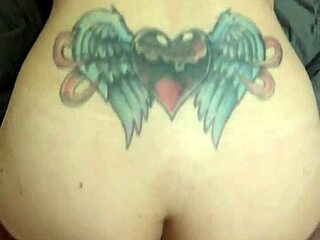 Brunette wife moans, 'I love your huge cock in my ass!'