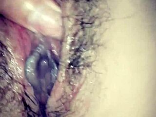 exploring the hut with the girl, water rising gently