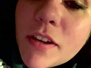 My First Lesbian Kiss with a Horny Milf!