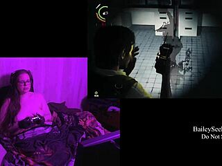 Naked Evil Within 2 Play Through with BBW Brunette Part 10