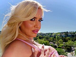 Can Ultra Busty Blonde Caitlin Bell Handle Dredd's Monster Black Cock?