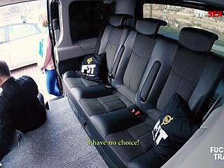 Watch Brunette Babe Barbara's Hardcore Backseat Fuck with Mature Chauffeur!