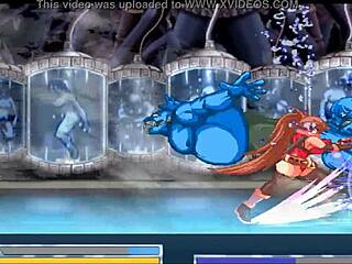 Final Fuck Hentai Game Pornplay Ep 5 Blue Slime Monster Rough Anal Fucking