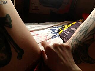 teen girl explores her body in private, teasing nipples from a female pov