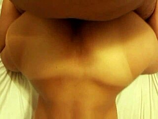 my latina wife gets creampied in doggy style by her husband