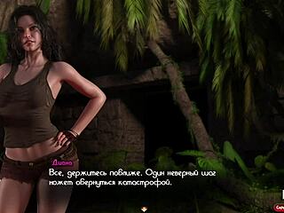 Treasure of Nadia: Big Anal Beads Stretch Tight Ass in Episode 3-52