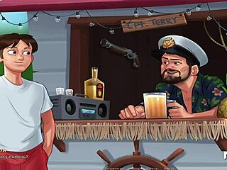 Summertimesaga: Fucking a great African ass in episode 94.