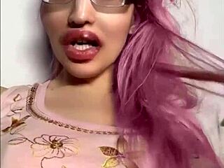 Findom slave gets face fucked and jerked off