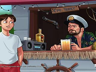 Summertimesaga: Fucking a great African ass in episode 94.