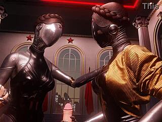 yo, atomic heart twins handling you in hot action