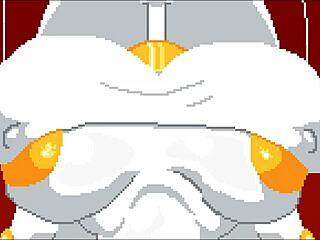 Gothitelle致敬，大屁股巨乳猛烈骑乘