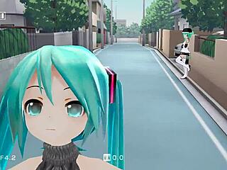 Miku Dances Nude In Sexy Comic Style