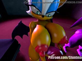  Rouge双尿道挑战爽到尖叫