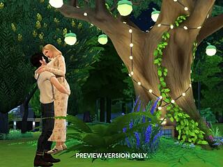 Cabin adventure with Scarlet J in 3D hentai preview