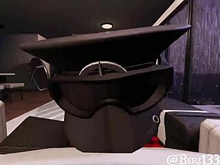 i got an aggressive happy ending at home, rough handjob and deepthroat on tits