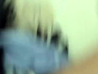 A young woman is taking something special from her partner in a casual way