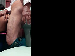 They fuck the petite teen hard in the bathroom until anal creampie