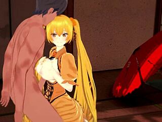 Sexy Hatsune Miku In Halloween 2021 Remix Vocaloid 3D Hentai