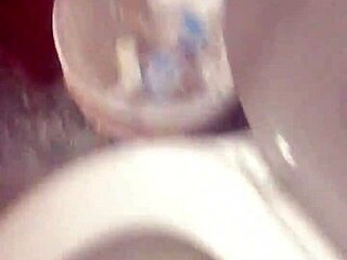 Ginger Paris Pissing and Playing in Toilet as BBW Slut