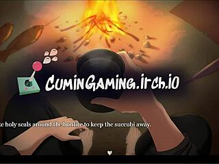 Succubus sucks dry in hentai game ep 42