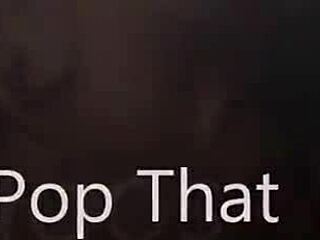 Girl twerking to migos pop that in hd