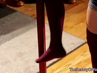 petite lesbian teen 18+ squirts while scissoring with her friend