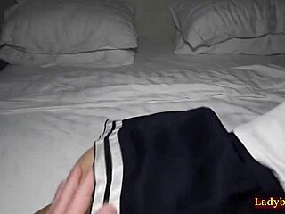 Teen ladyboy Meimei engages in bareback sex with amateurs