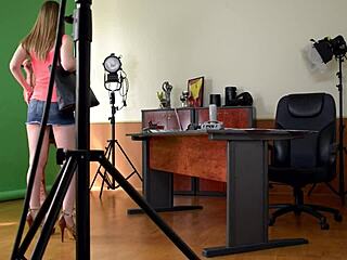 Hot babe Afrodity's pussy licked by MILF Stella Cox outdoors