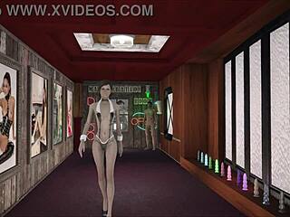 Sporty Brunette In Perverted Fashion Gets Bold In Hentai Game.