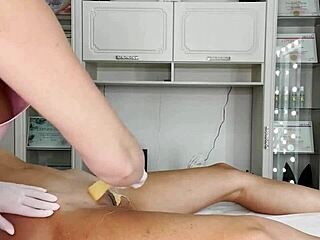 Deep Depilation on a Stunning Girl's Body