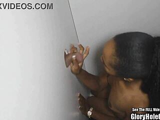 perfect black chick, suck and fuck at glory hole now!